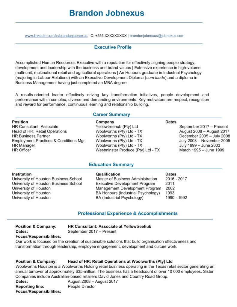 Free Resume Examples by Industry - Download and Get Hired in 2021 - Job ...